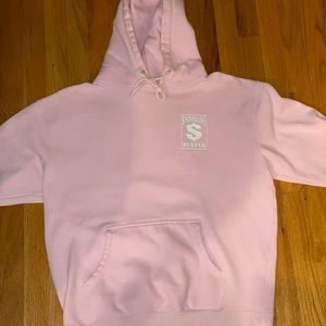 Shoreline Mafia Hoodie Pink (L)